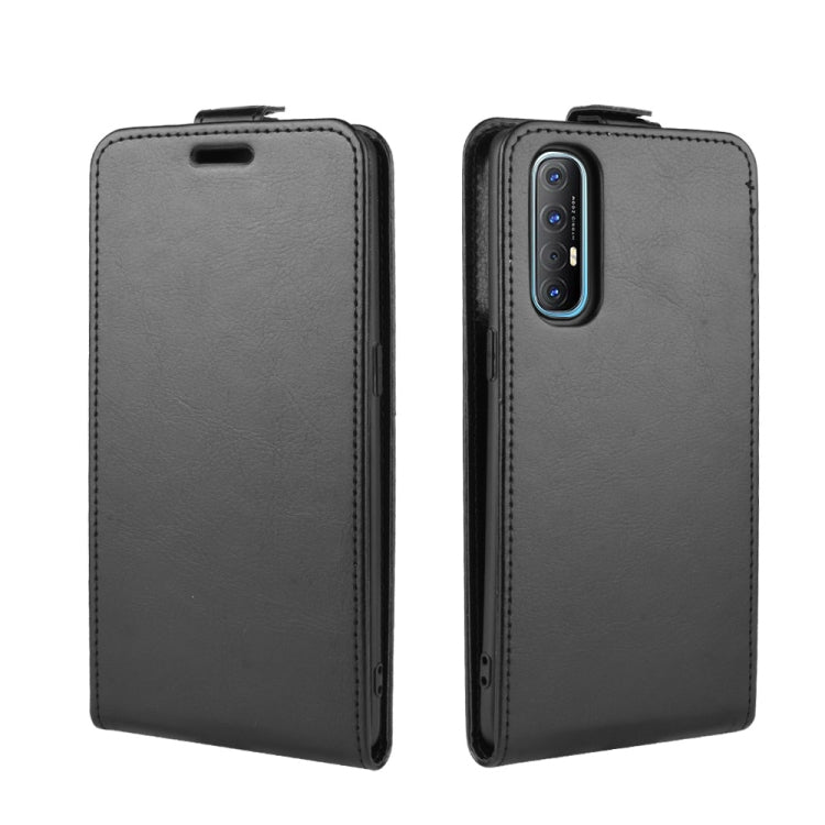 For OPPO Reno 3 Pro R64 Texture Single Vertical Flip Leather Protective Case with Card Slots & Photo Frame