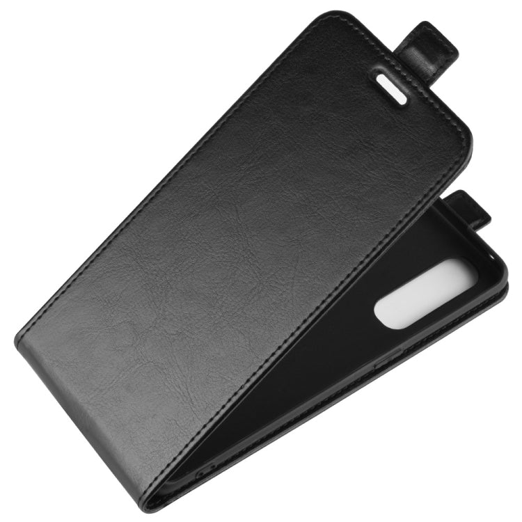 For OPPO Reno 3 Pro R64 Texture Single Vertical Flip Leather Protective Case with Card Slots & Photo Frame