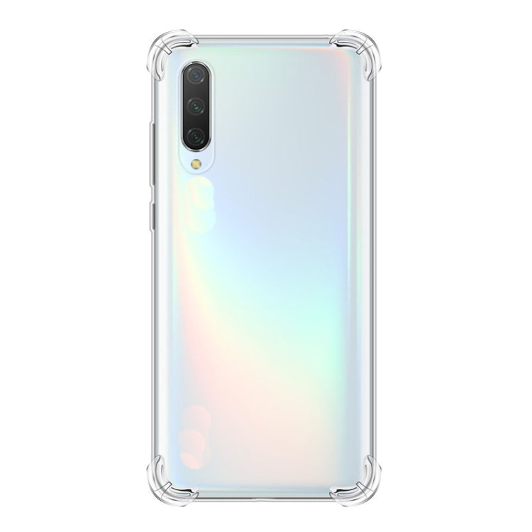 For OPPO Find X2 Four-Corner Anti-Drop Ultra-Thin Transparent TPU Phone Case(Transparent)