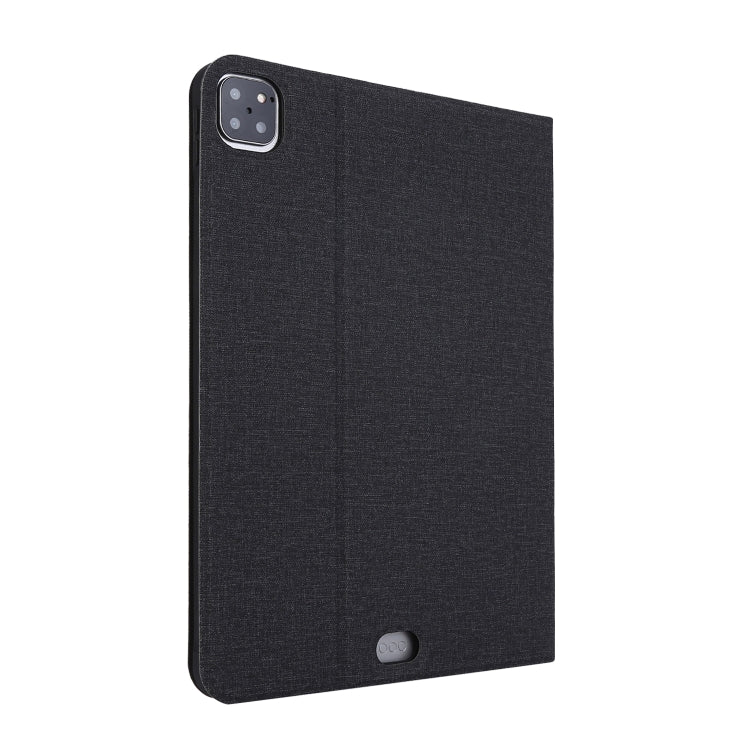 For iPad Pro 11 Inch (2020) Cloth Pattern + TPU Support Tablet Case With Sleep Function