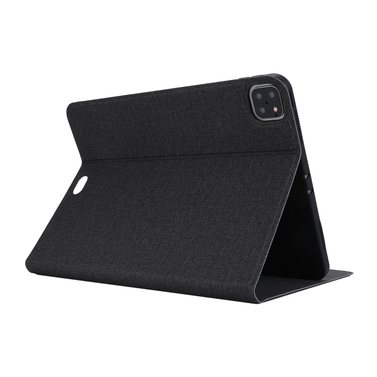 For iPad Pro 11 Inch (2020) Cloth Pattern + TPU Support Tablet Case With Sleep Function