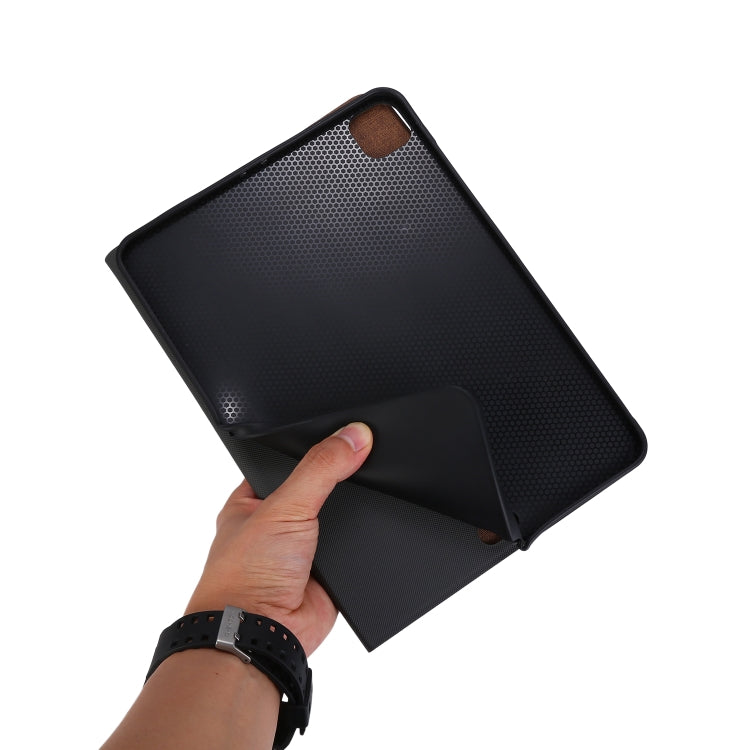 For iPad Pro 11 Inch (2020) Cloth Pattern + TPU Support Tablet Case With Sleep Function