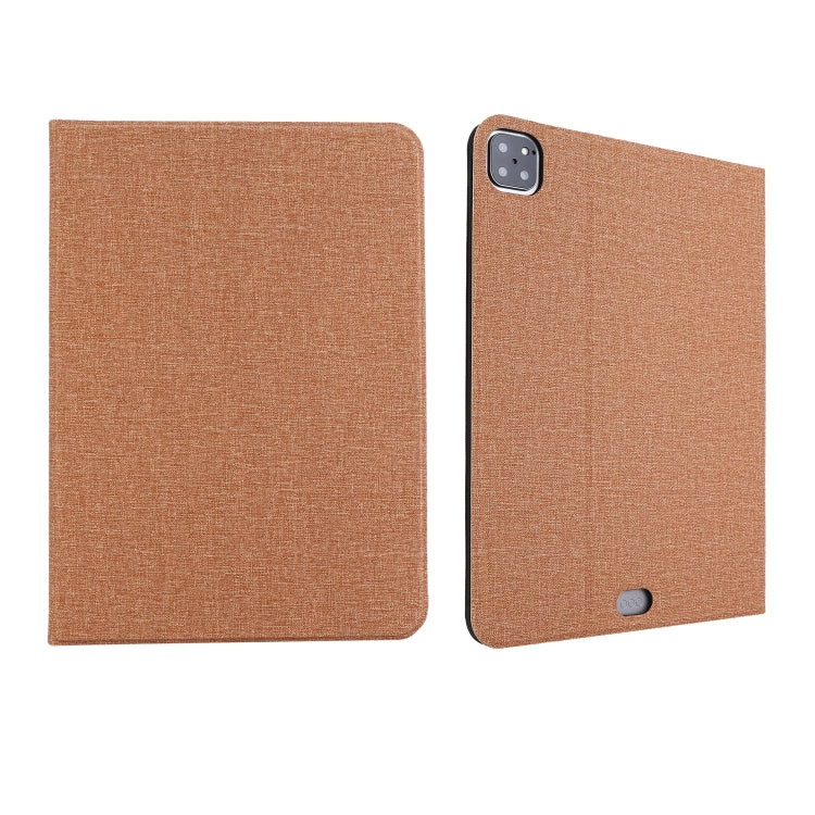 For iPad Pro 11 Inch (2020) Cloth Pattern + TPU Support Tablet Case With Sleep Function