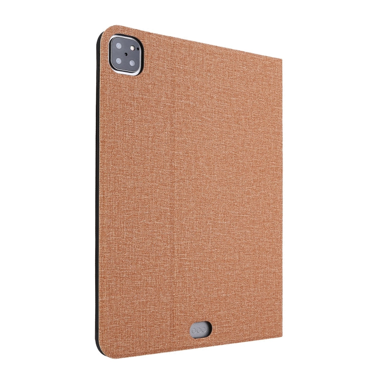 For iPad Pro 11 Inch (2020) Cloth Pattern + TPU Support Tablet Case With Sleep Function