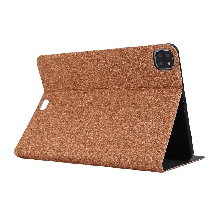 For iPad Pro 11 Inch (2020) Cloth Pattern + TPU Support Tablet Case With Sleep Function