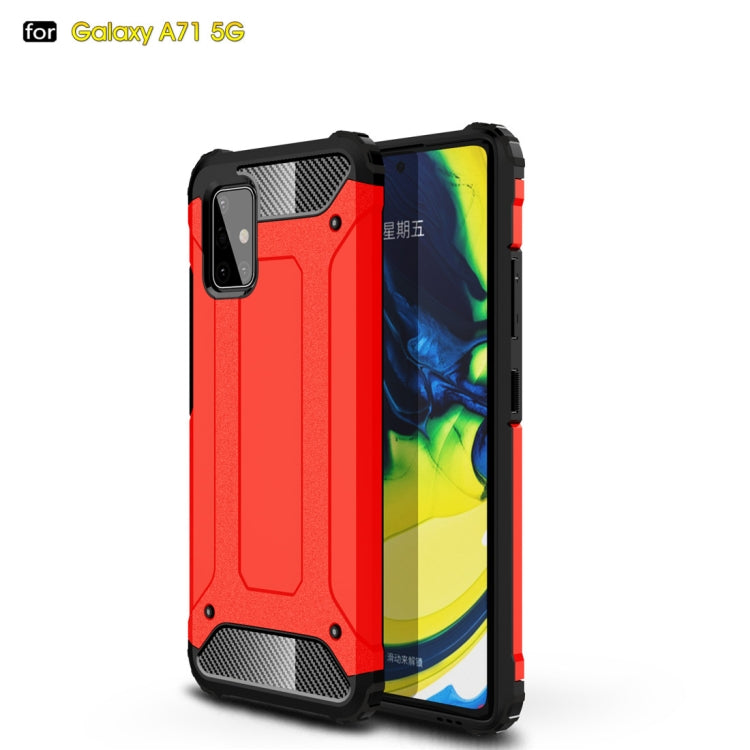 For Galaxy A71 5G Magic Armor TPU + PC Combination Case