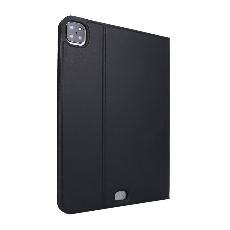 For iPad Pro 11 inch (2020) Voltage Plain Weave Stretch Leather + TPU Bracket Protective Holster With Sleep Function