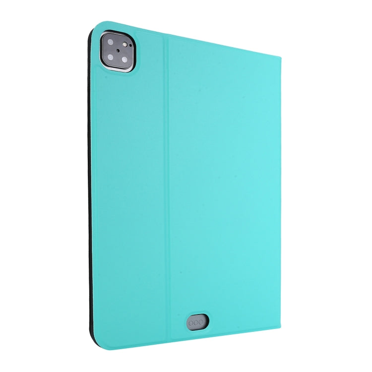 For iPad Pro 11 inch (2020) Voltage Plain Weave Stretch Leather + TPU Bracket Protective Holster With Sleep Function