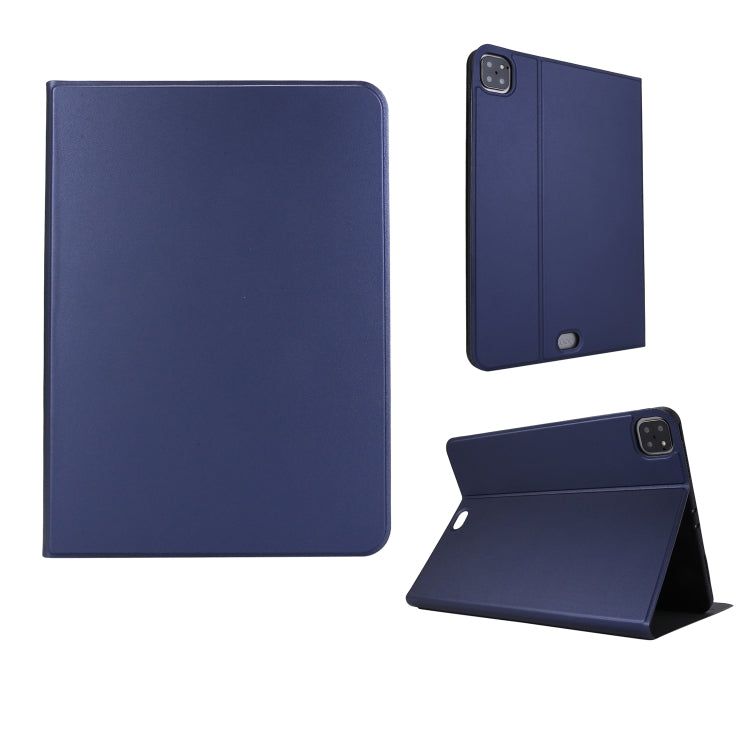 For iPad Pro 11 inch (2020) Voltage Plain Weave Stretch Leather + TPU Bracket Protective Holster With Sleep Function