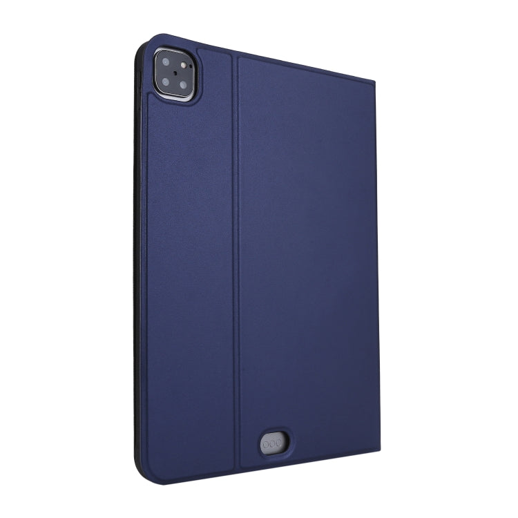 For iPad Pro 11 inch (2020) Voltage Plain Weave Stretch Leather + TPU Bracket Protective Holster With Sleep Function