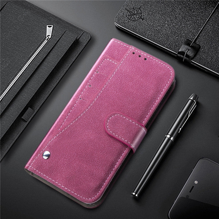 For Galaxy S20 Ultra Rotary Card Matte PU Leather Case with Card Slots & Photo Frame & Holder