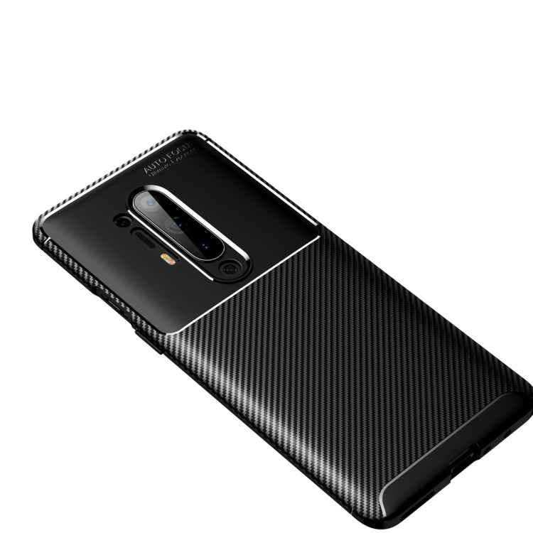 For One Plus 8 Pro Carbon Fiber Texture Shockproof TPU Case