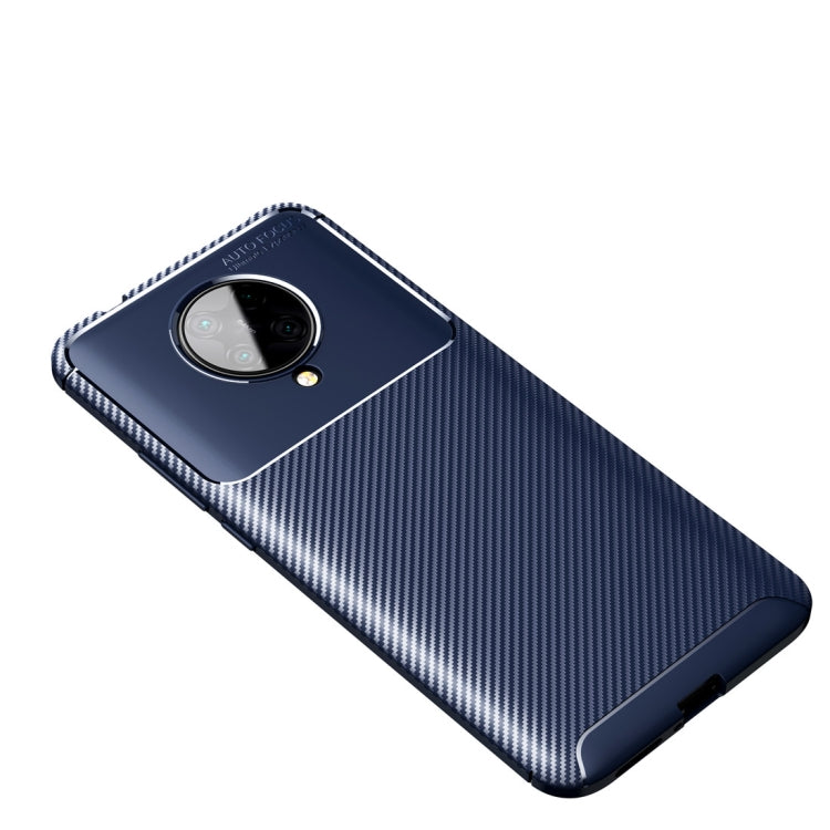 For Xiaomi Redmi K30 Pro Carbon Fiber Texture Shockproof TPU Case