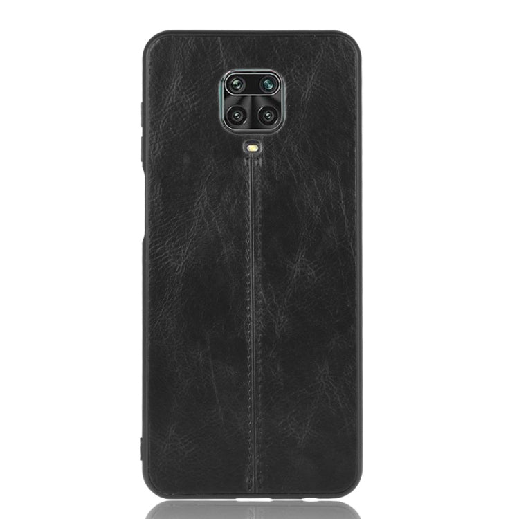 For Xiaomi Redmi Note 9 Pro / Note 9s / Note 9 Pro Max Shockproof Sewing Cow Pattern Skin PC + PU + TPU Case