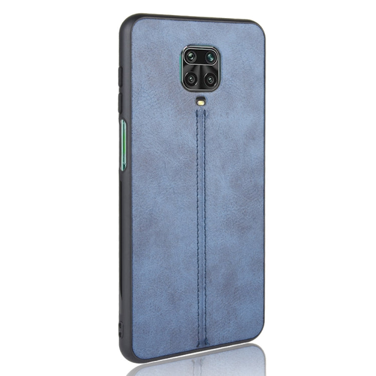 For Xiaomi Redmi Note 9 Pro / Note 9s / Note 9 Pro Max Shockproof Sewing Cow Pattern Skin PC + PU + TPU Case