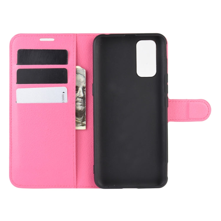 For vivo iQOO 3 5G Litchi Texture Horizontal Flip Protective Case with Holder & Card Slots & Wallet