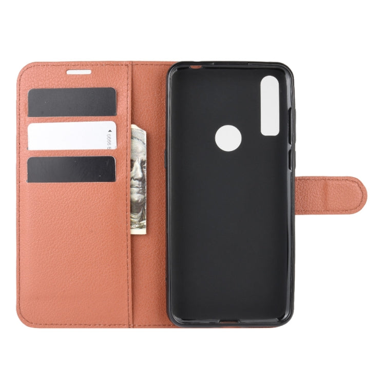 For alcatel 1S (2020) Litchi Texture Horizontal Flip Protective Case with Holder & Card Slots & Wallet