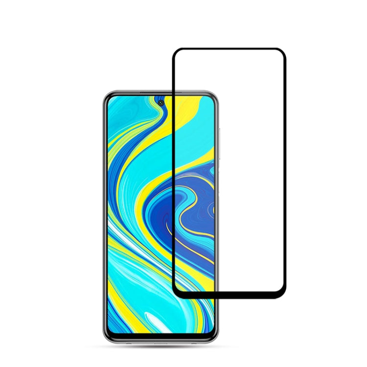 For Xiaomi Redmi Note 9s mocolo 0.33mm 9H 2.5D Full Glue Tempered Glass Film