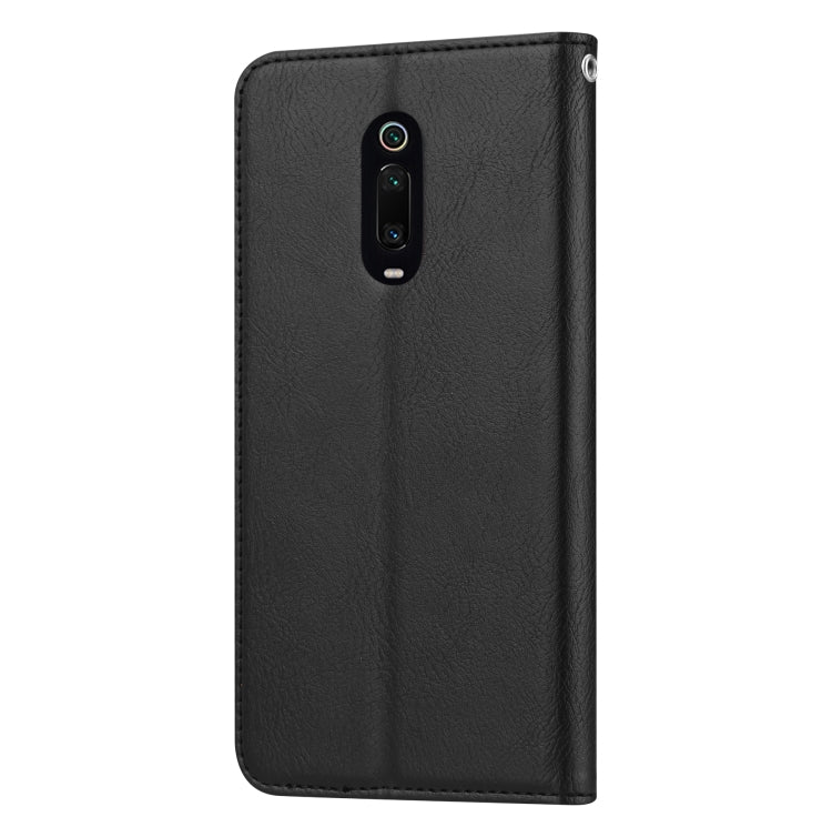 For Xiaomi Redmi K30 Knead Skin Texture Horizontal Flip Leather Case with Photo Frame & Holder & Card Slots & Wallet