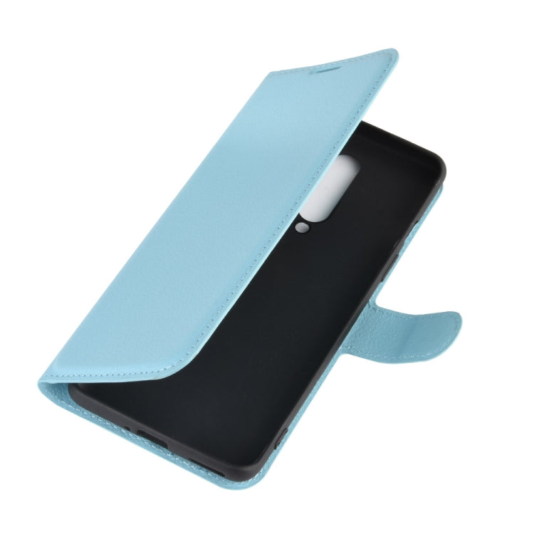 For OnePlus 8 Litchi Texture Horizontal Flip Protective Case with Holder & Card Slots & Wallet