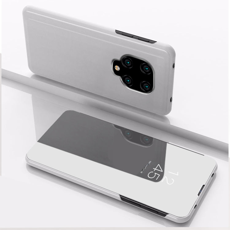 For Xiaomi Redmi Note9 Pro/Note9 Pro Max/Note 9S Plated Mirror Horizontal Flip Leather Case with Holder