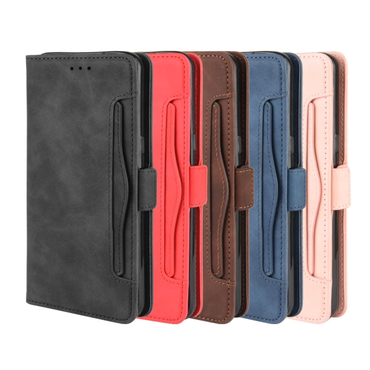 For LG V60 ThinQ 5G Wallet Style Skin Feel Calf Pattern Leather Case ï¼Œwith Separate Card Slot