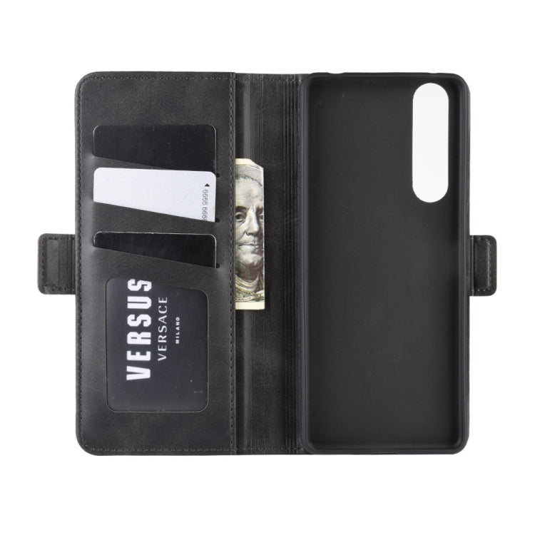 For Sony Xperia 1 II Dual-side Magnetic Buckle Horizontal Flip Leather Case with Holder & Card Slots & Wallet