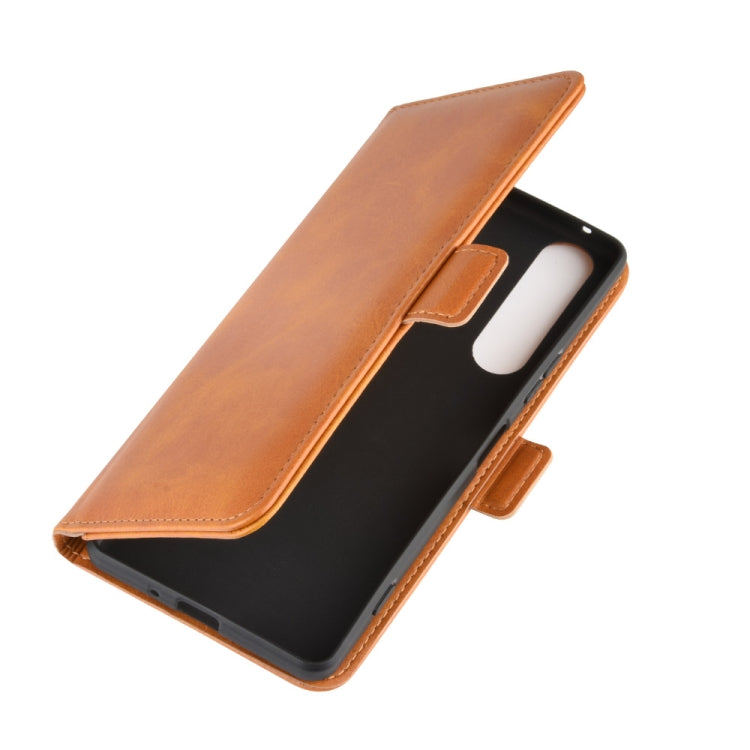 For Sony Xperia 1 II Dual-side Magnetic Buckle Horizontal Flip Leather Case with Holder & Card Slots & Wallet