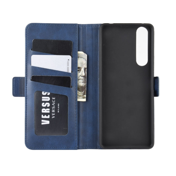 For Sony Xperia 1 II Dual-side Magnetic Buckle Horizontal Flip Leather Case with Holder & Card Slots & Wallet