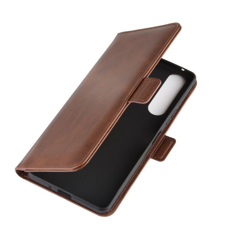 For Sony Xperia 10 II Dual-side Magnetic Buckle Horizontal Flip Leather Case with Holder & Card Slots & Wallet