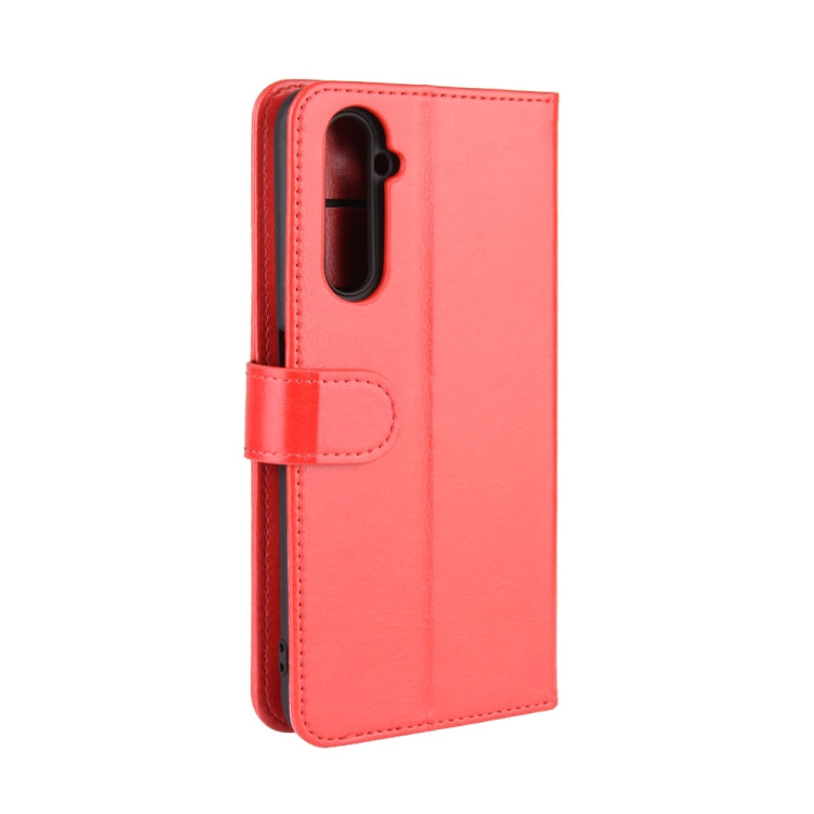 For OPPO Realme 6 Pro R64 Texture Single Horizontal Flip Protective Case with Holder & Card Slots & Wallet& Photo Frame