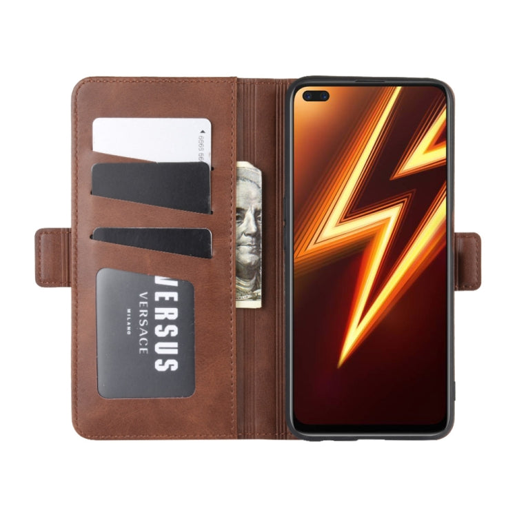 For OPPO Realme 6 Pro Dual-side Magnetic Buckle Horizontal Flip Leather Case with Holder & Card Slots & Wallet