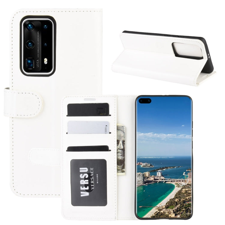 For Huawei P40 Pro+/P40 Pro Plus R64 Texture Single Horizontal Flip Protective Case with Holder & Card Slots & Wallet& Photo Frame