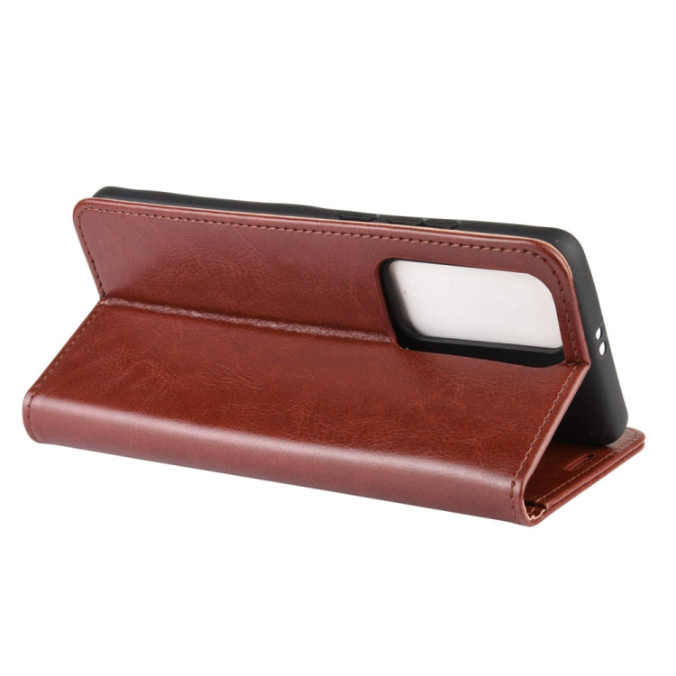 For Huawei P40 Pro+/P40 Pro Plus R64 Texture Single Horizontal Flip Protective Case with Holder & Card Slots & Wallet& Photo Frame