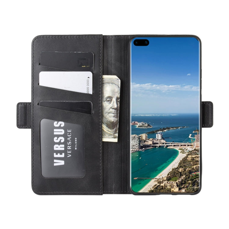 For Huawei P40 Pro+ Dual-side Magnetic Buckle Horizontal Flip Leather Case with Holder & Card Slots & Wallet