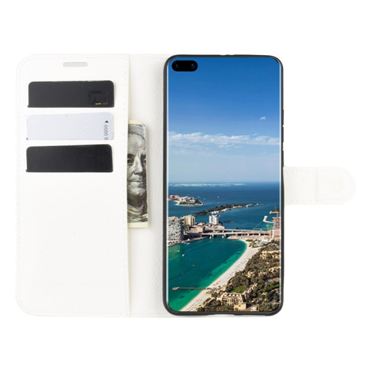 For Huawei P40 Pro+/P40 Pro Plus Litchi Texture Horizontal Flip Protective Case with Holder & Card Slots & Wallet
