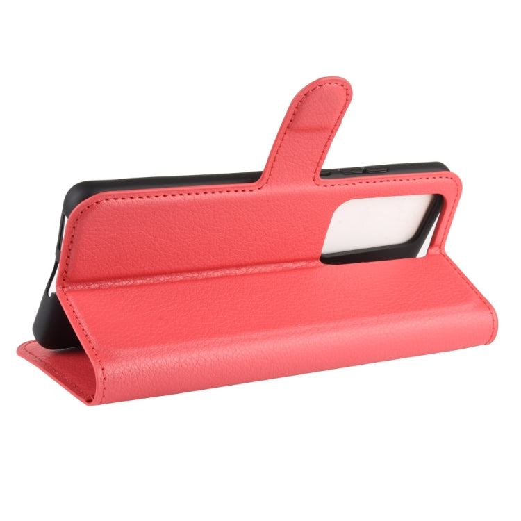 For Huawei P40 Pro+/P40 Pro Plus Litchi Texture Horizontal Flip Protective Case with Holder & Card Slots & Wallet