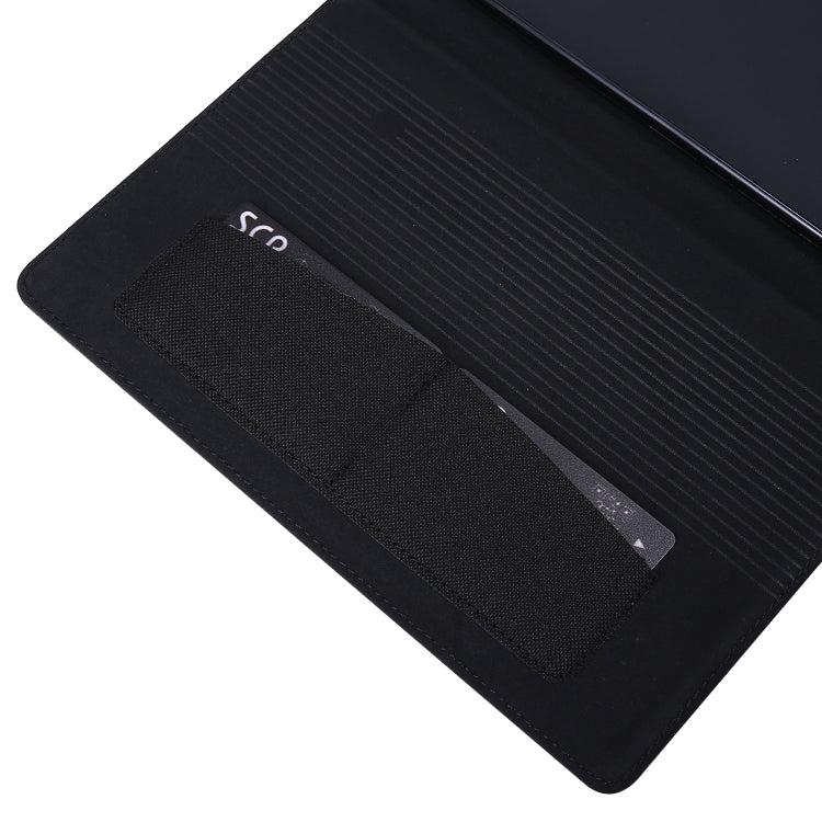 For Huawei Matepad Pro 10.8 Fabric + TPU Flat Protective case With Name Card Clip