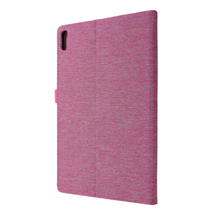For Huawei Matepad Pro 10.8 Fabric + TPU Flat Protective case With Name Card Clip