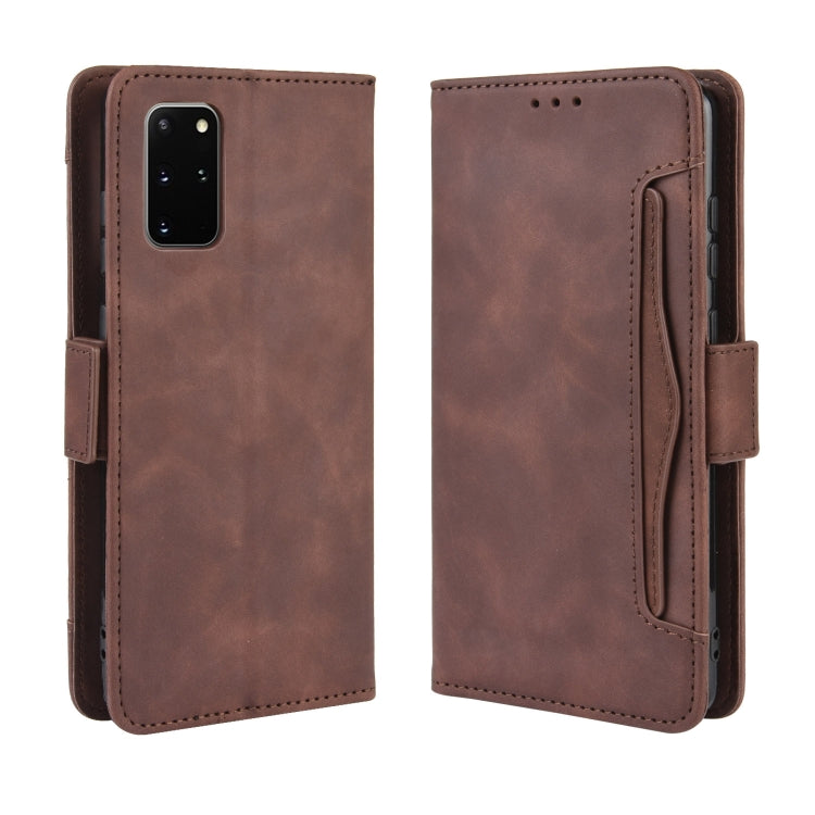 For Galaxy S20+/S20+5G Wallet Style Skin Feel Calf Pattern Leather Case with Separate Card Slot