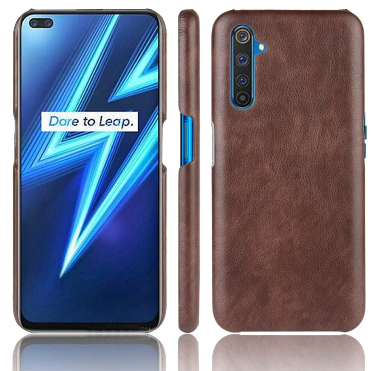 For Oppo Realme X50 Pro/Realme X50 Pro 5G Shockproof Litchi Texture PC + PU Case