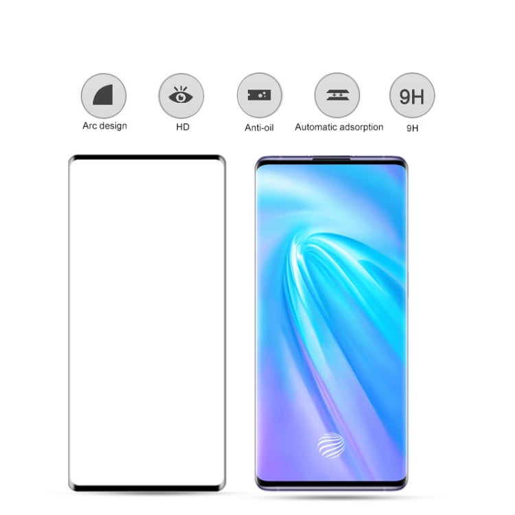 For vivo Nex 3 mocolo 0.33mm 9H 3D Curved Full Screen Tempered Glass Film