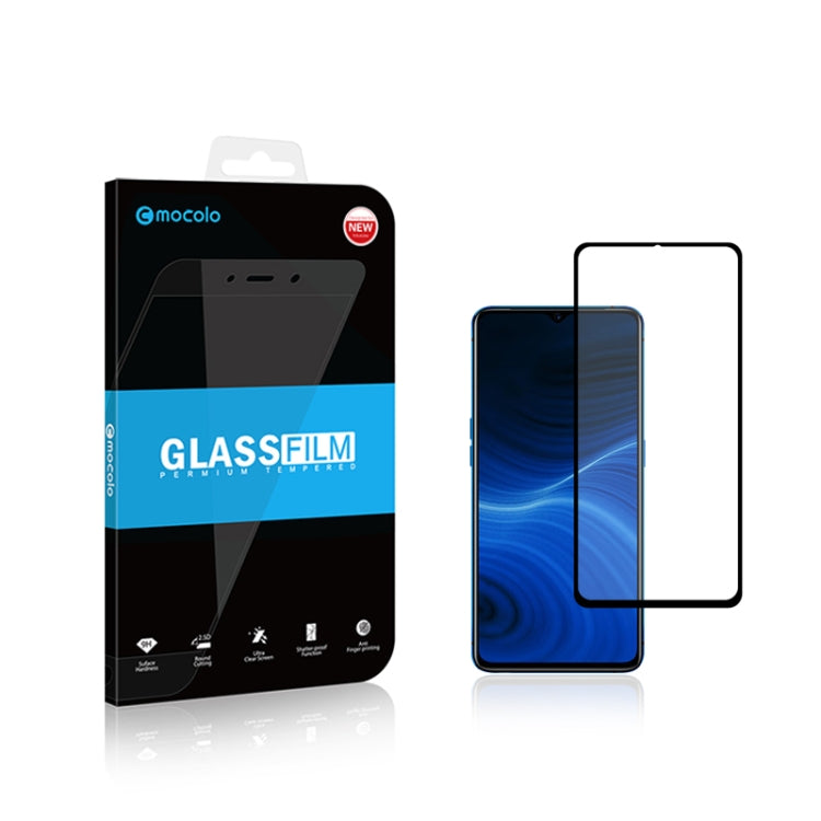 For Oppo Realme 6/ 6i/ 6 Pro mocolo 0.33mm 9H 2.5D Full Glue Tempered Glass Film