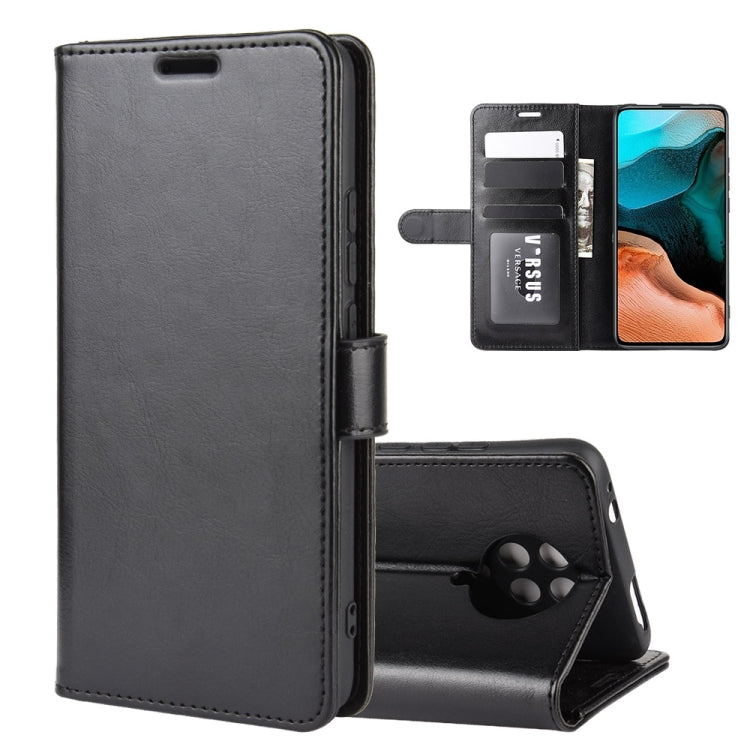 For Xiaomi Redmi K30 Pro R64 Texture Single Horizontal Flip Protective Case with Holder & Card Slots & Wallet& Photo Frame