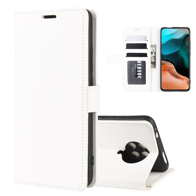 For Xiaomi Redmi K30 Pro R64 Texture Single Horizontal Flip Protective Case with Holder & Card Slots & Wallet& Photo Frame