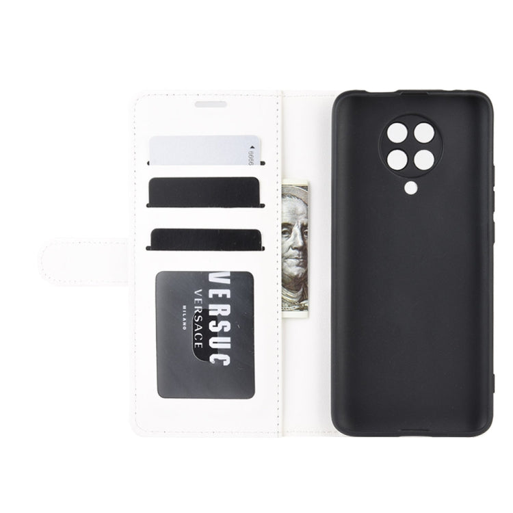 For Xiaomi Redmi K30 Pro R64 Texture Single Horizontal Flip Protective Case with Holder & Card Slots & Wallet& Photo Frame