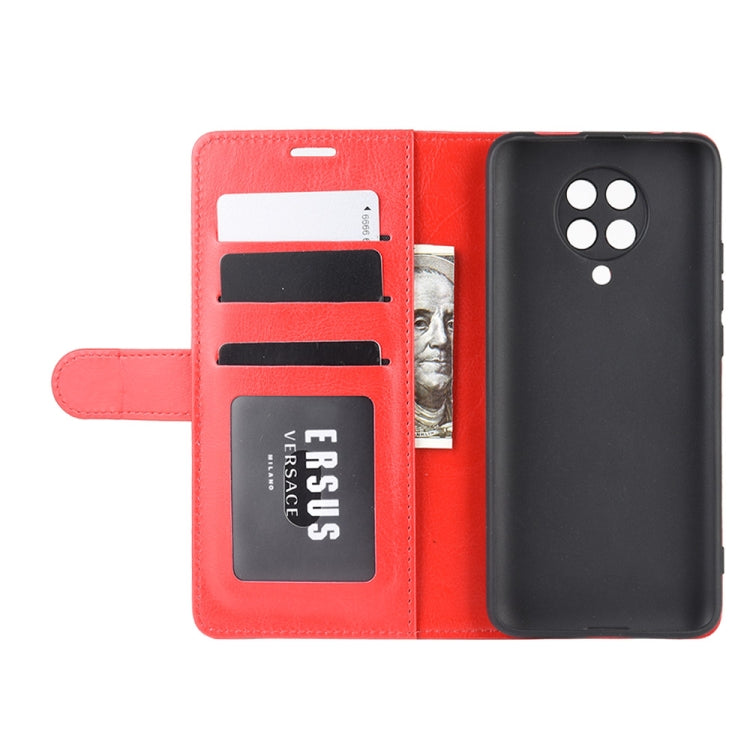 For Xiaomi Redmi K30 Pro R64 Texture Single Horizontal Flip Protective Case with Holder & Card Slots & Wallet& Photo Frame