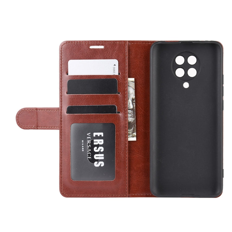 For Xiaomi Redmi K30 Pro R64 Texture Single Horizontal Flip Protective Case with Holder & Card Slots & Wallet& Photo Frame