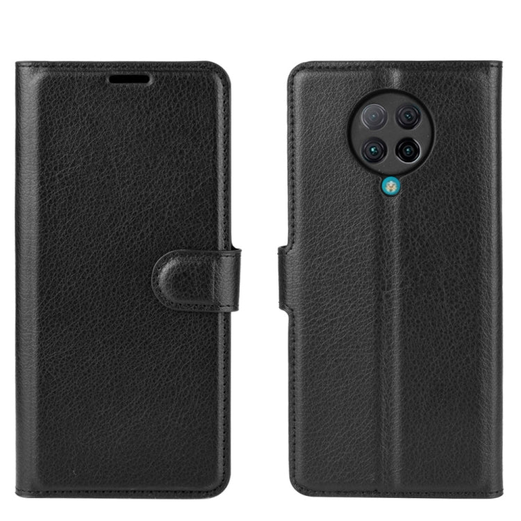 For Xiaomi Redmi K30 Pro Litchi Texture Horizontal Flip Protective Case with Holder & Card Slots & Wallet