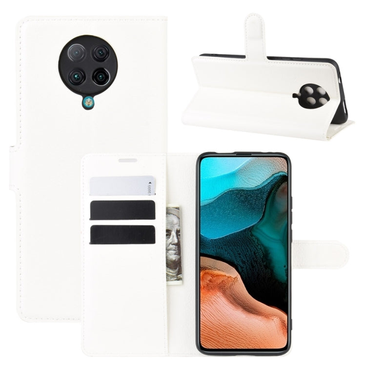 For Xiaomi Redmi K30 Pro Litchi Texture Horizontal Flip Protective Case with Holder & Card Slots & Wallet